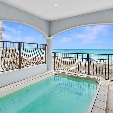 Gulf Front, Pool, Hot Tub- 2 Kitchens - Elevator Villa